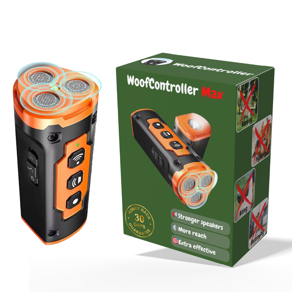 WoofController Max – De Ultieme Hondentrainer