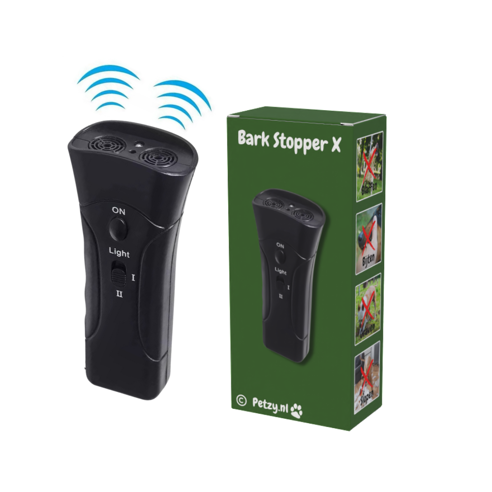 Bark Stopper X - Stopt blaffen en ander ongewenst gedrag