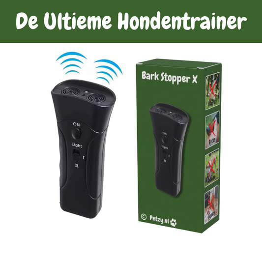 Bark Stopper X - Stopt blaffen en ander ongewenst gedrag De Ultieme Hondentrainer