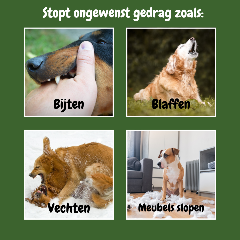 Bark Stopper X - Stopt blaffen en ander ongewenst gedrag Stopt ongewenst gedrag zoals